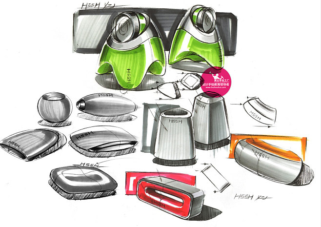 黄山手绘工厂 从工业设计手绘到全面工业设计服务的价值跃升